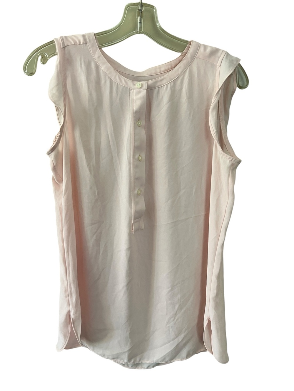 LOFT Pale Pink Sleeveless Blouse